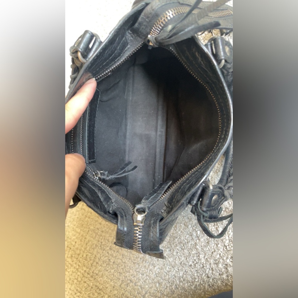 Balenciaga Black Mini Motorcycle City Bag - Picture 15 of 16